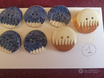 Bottoni vintage anno 1920/30,bachelite rif. 1