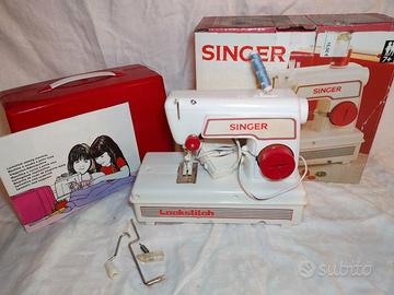 Macchina da cucire portatile Singer per bambini