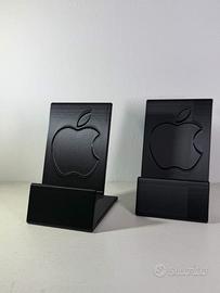 Supporto Smartphone con logo Apple Stampato in 3D