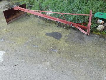 Ruspetta posteriore larghezza 2 metri- in buono st