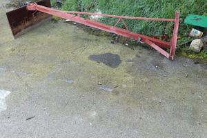Ruspetta posteriore larghezza 2 metri- in buono st