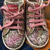 Scarpe bambina rosa n.22