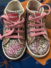 Scarpe bambina rosa n.22