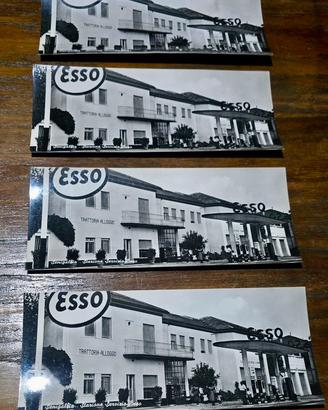 Lotto 4 Cartoline Storiche ESSO Senigallia 1960