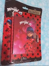 Set due pezzi diario segreto bambina Miraculous