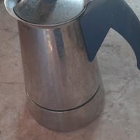 
moka inox 18/10 modello gas cucina classica illy