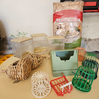 Nidi mangiatoie bengalini diamantini canarini