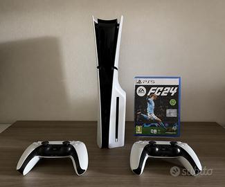 PlayStation 5 Slim Disco + 2 Controller e Gioco