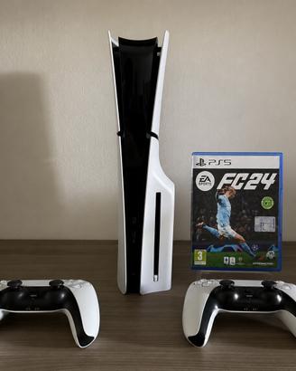 PlayStation 5 Slim Disco + 2 Controller e Gioco