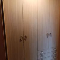 Armadio Guardaroba 4 ante con cassetti