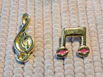 Set 2 Spille Note Musicali Anni '90 NUOVE