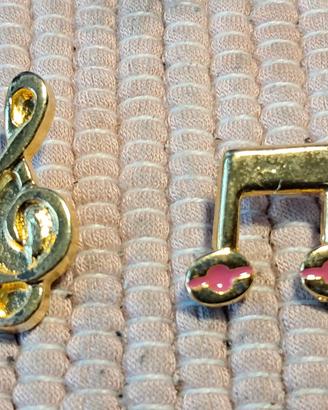 Set 2 Spille Note Musicali Anni '90 NUOVE