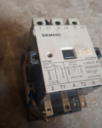 contattore Siemens 3TF48 