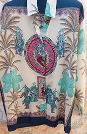 camicia a fantasia