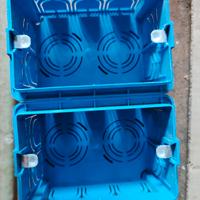 Scatole cartongesso e muro