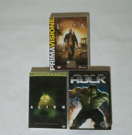 Lotto 3 DVD Film - azione e fantascienza 