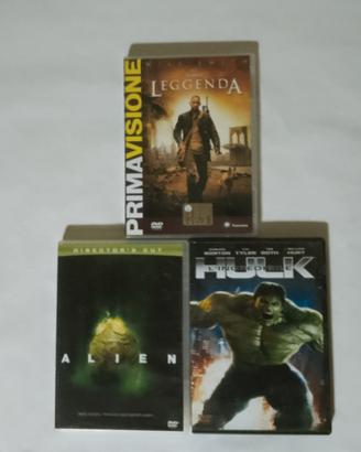 Lotto 3 DVD Film - azione e fantascienza 