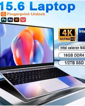 Computer portatile 16 gb ram e 512ssd Nuovo 