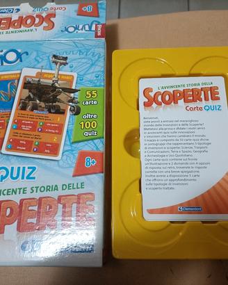 gioco quiz scoperte