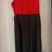 Tuta con copretto in velluto