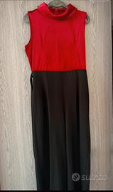 Tuta con copretto in velluto