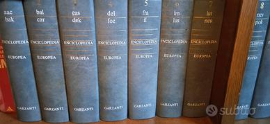 Enciclopedia Europea Garzanti Completa