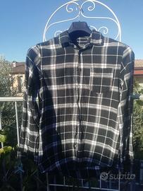 Camicia a quadri calda 100% cotone come nuova