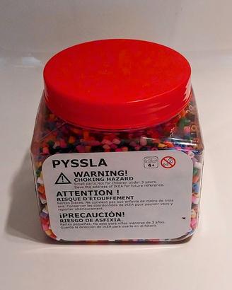 Pyssla by Ikea - confezione perline colorate 600g