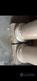 Colonne in gesso