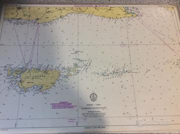 Carte nautiche ex federazione jugoslava