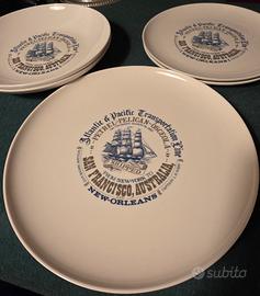 servizio piatti Petrel Cartaffini da 2 persone