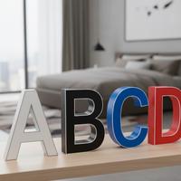 Lettere personalizzate 3d