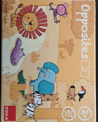 Puzzle in legno - animali