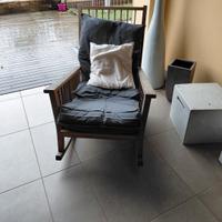 Sedia a dondolo Gervasoni Gray 09