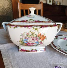 Set Limoges M.A.B.A. –Piatto di portata + Zuppiera