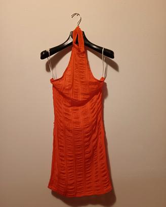 vestito arancione abito da sera o copricostume