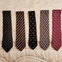 Lotto Gucci Cravatte originali 100% seta 