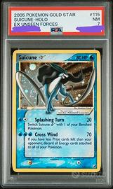 suicune gold star  PSA 7