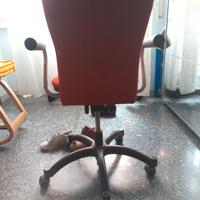 Sedia con rotelle
