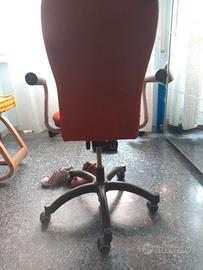 Sedia con rotelle