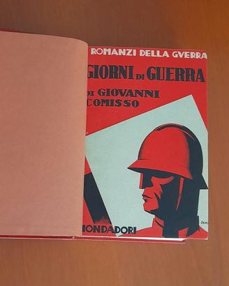Prima edizione del 1930 di Giorni di guerra di Gio
