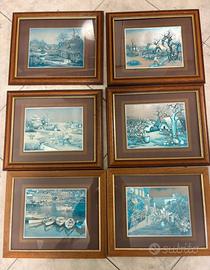 Quadretti vintage argentati
