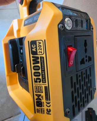 inverter DATOUBOOS 500w deewalt e milwaukee