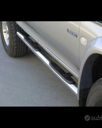 Mitsubishi L200 Pedane tubolari o piane inox