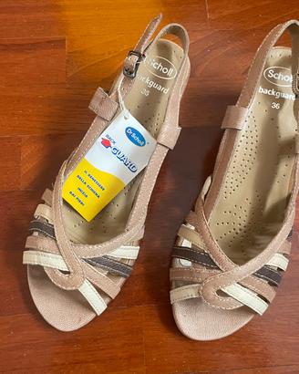 Sandali Scholl con tacco 4  cm