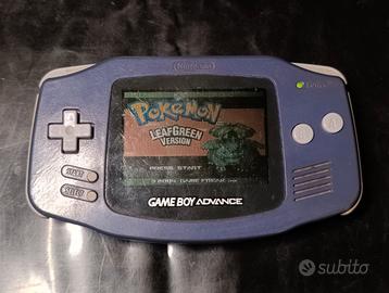 Nintendo Game Boy Advance blu gba funzionante