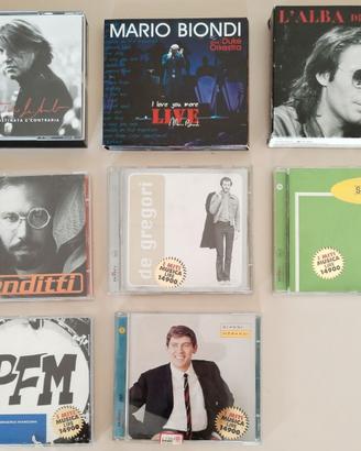 Lotto cantautori italiani cd musicali
