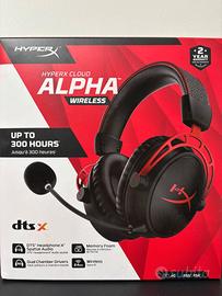 Cuffie da gaming HyperX Cloud Alpha Wireless
