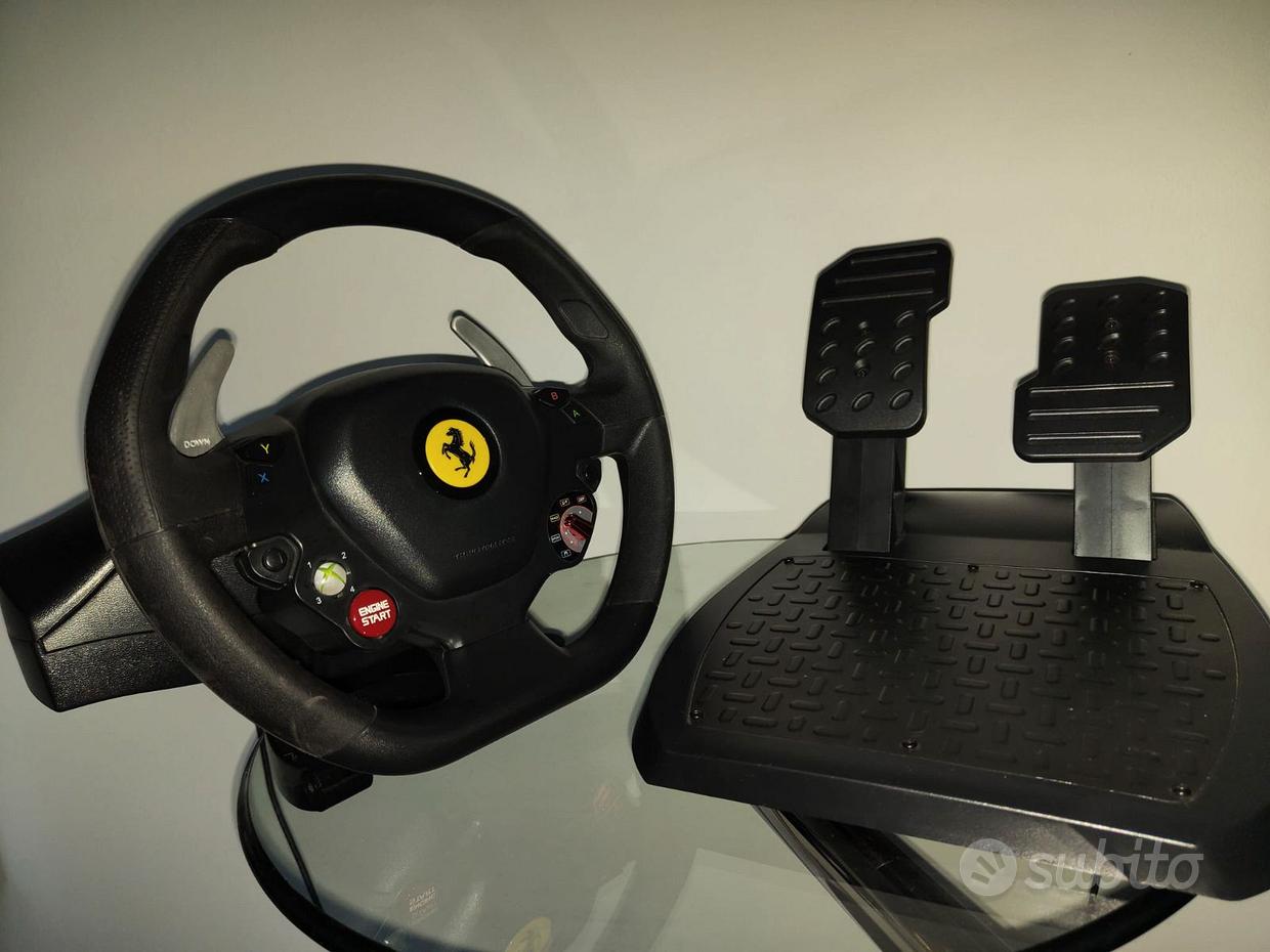 Volante e pedaliera simulatore guida FERRARI T80 Ferrari 488 Gtb