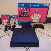 PlayStation 4, 1TB con 2 joystick e 2 videogiochi 